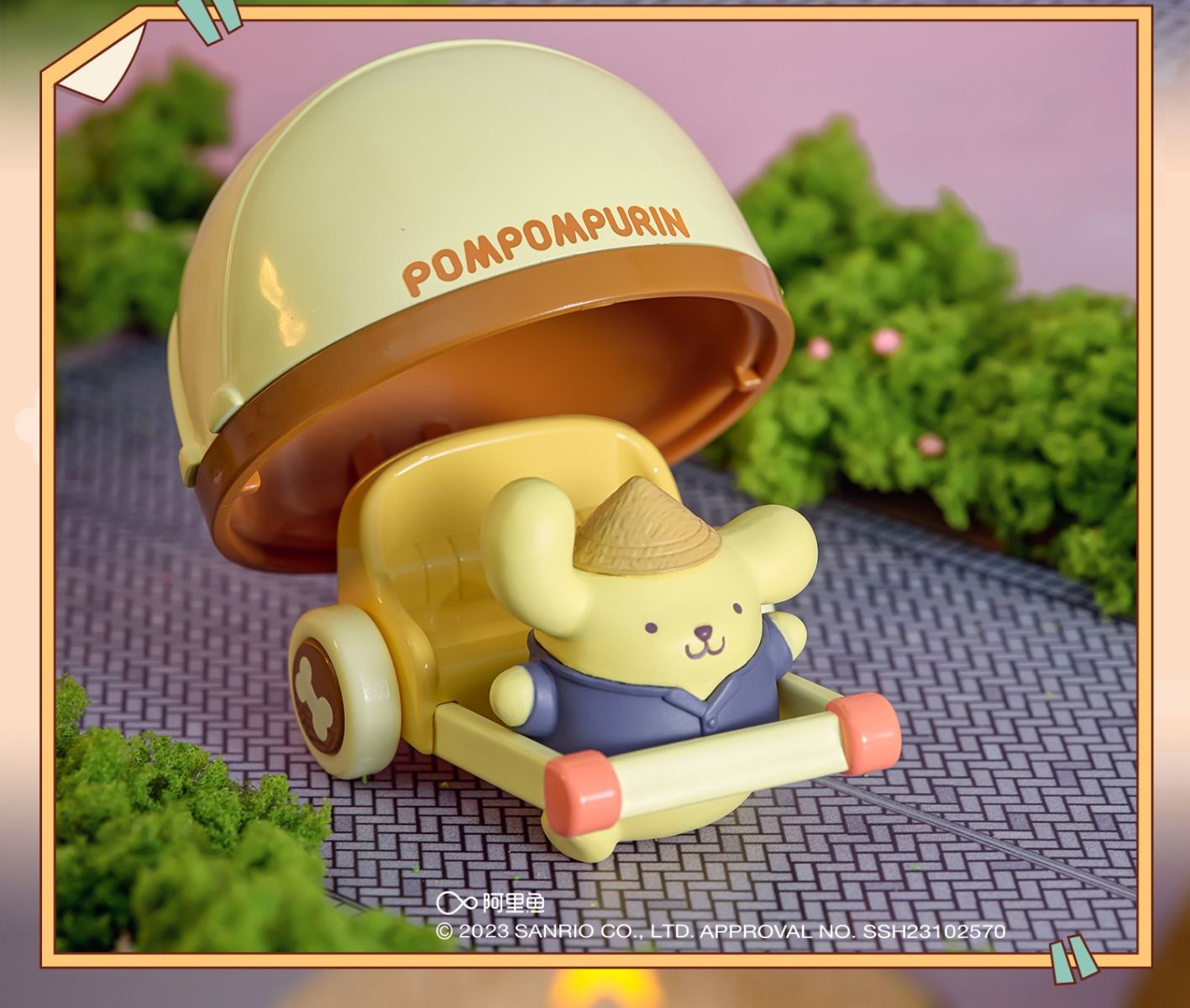 LIOH TOY Sanrio characters 黃包車 環遊世界 (原盒6款不重複)