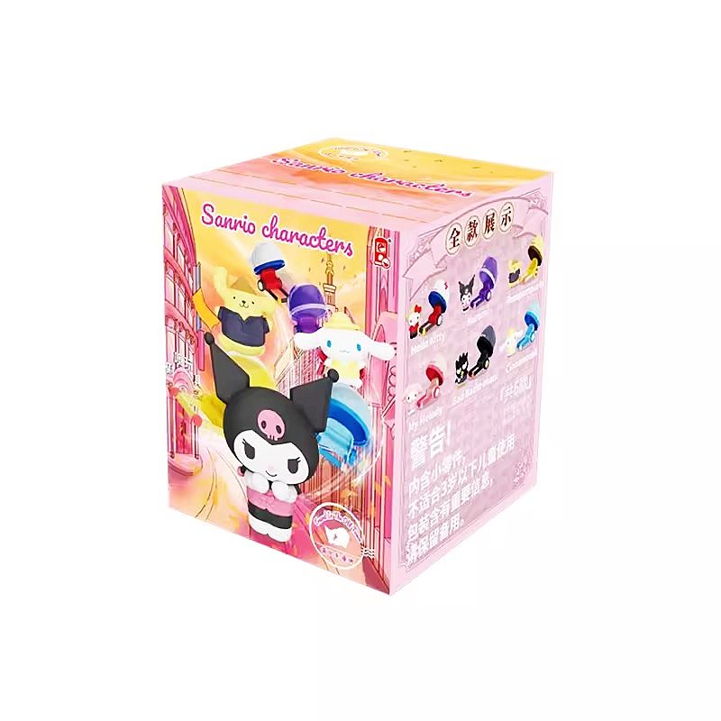 LIOH TOY Sanrio characters 黃包車 環遊世界 (原盒6款不重複)