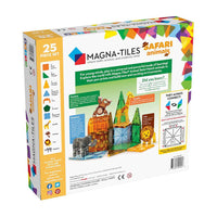 Magna-Tiles 磁力片積木玩具 - 野生動物 25塊套裝