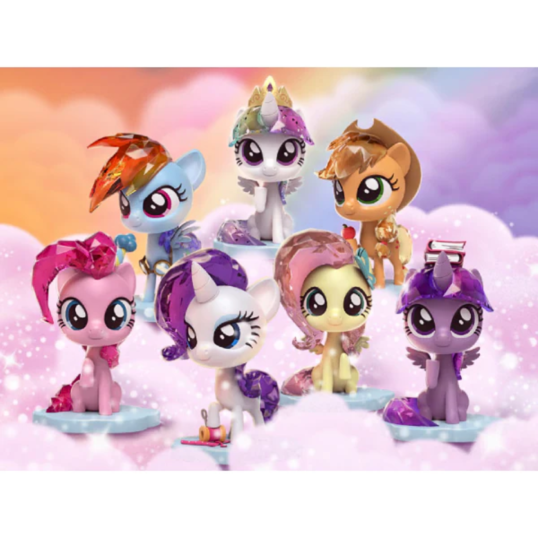 Mighty Jaxx My Little Pony Kwistal Fwaenz Blind Box (original box of 6 pieces)