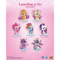 Mighty Jaxx My Little Pony Kwistal Fwaenz Blind Box (original box of 6 pieces)