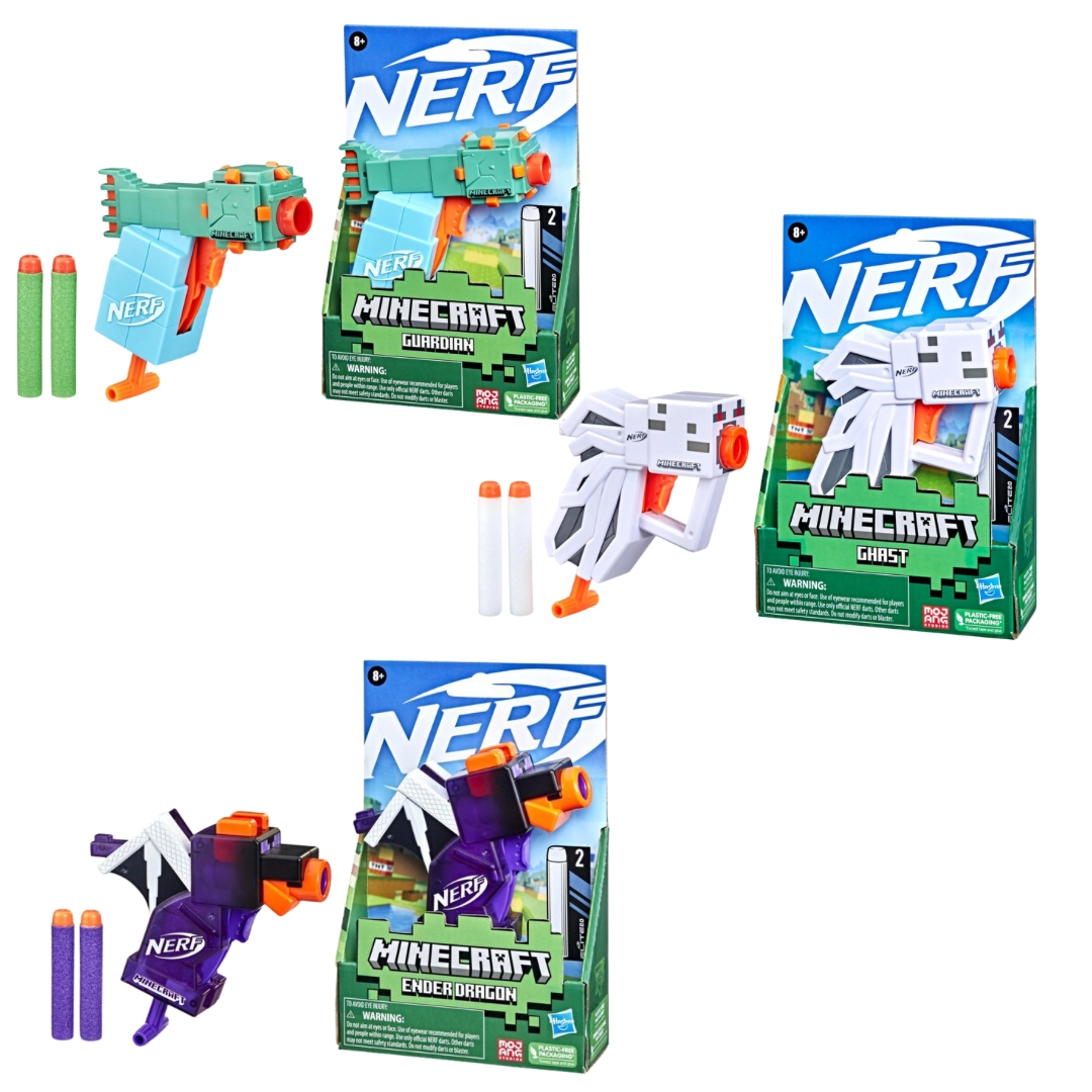 NERF Minecraft Series Mini Launcher