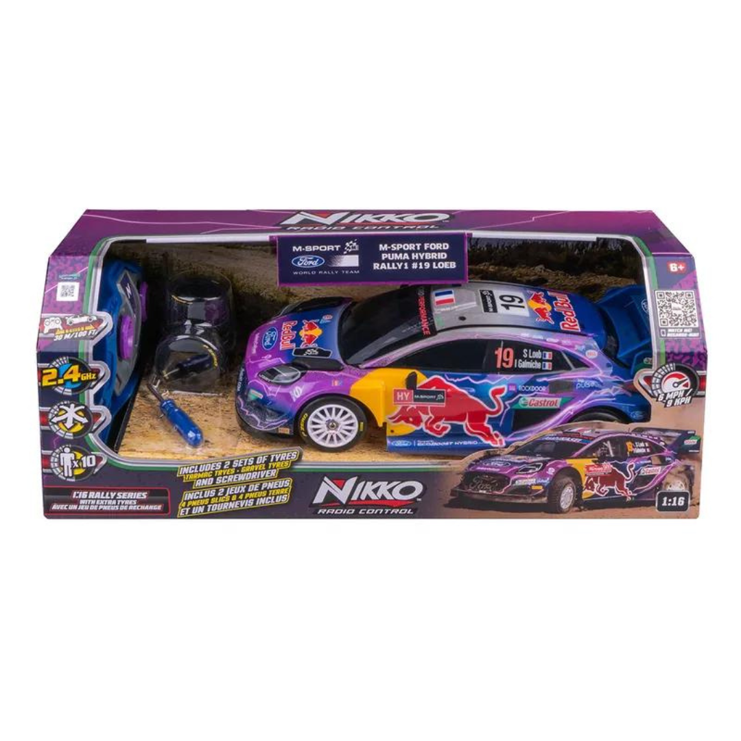 Nikko Remote Control Series 1 16 RC M Sport Ford Puma 19 with tire se Toy let