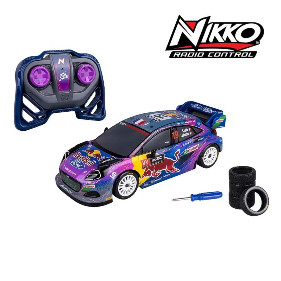 Nikko 遙控系列-1:16 RC M-Sport Ford Puma #19 附防滑胎套裝