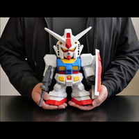 PLEX JUMBO SOFBI RX-78-2 Gundam (SD Gundam) Mobile Suit Gundam