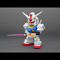 PLEX JUMBO SOFBI RX-78-2 Gundam (SD Gundam) Mobile Suit Gundam