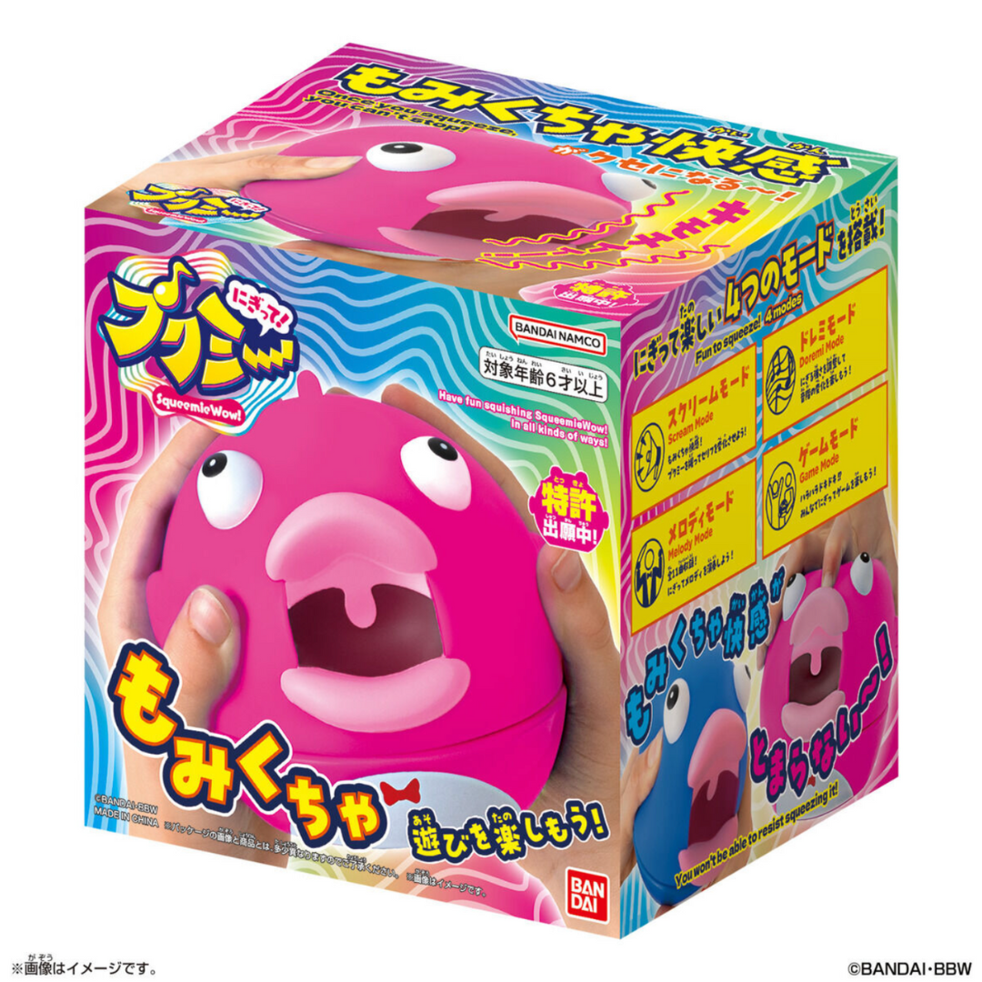 Bandai SqueemieWow! 發聲公仔 Pinky