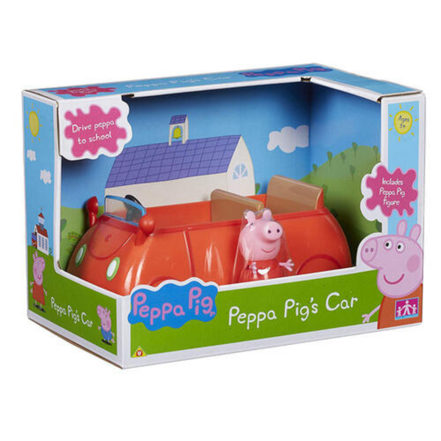 Peppa Pig 粉紅豬小妹 紅色家庭房車