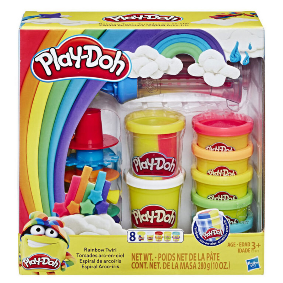 Play-Doh 彩虹旋轉套裝泥膠