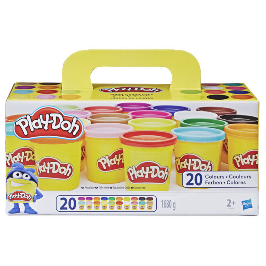 Play-Doh 超級顏色套裝(20色)