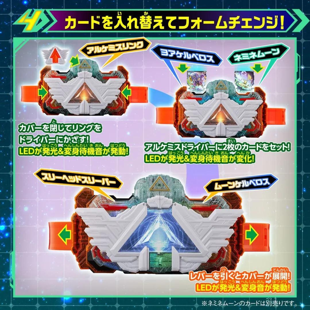 Premium Bandai DX Alchemy Transformation Belt Expansion Kit "Kamen Rider Gotchard"