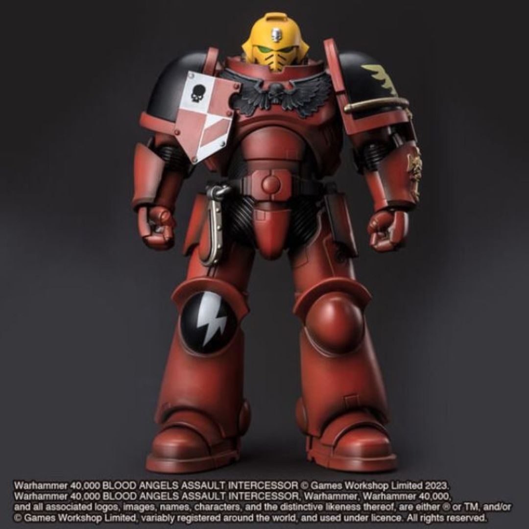 Premium Bandai Gacha Warhammer 40000 Blood Angel Assault Intercessor