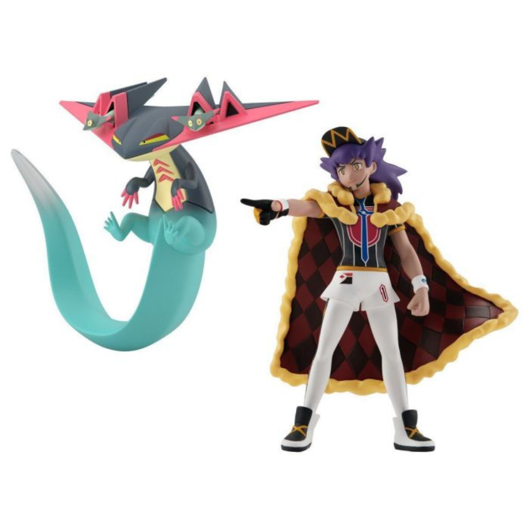 Premium Bandai Shokukan Galar Region Dante &amp; Dragon Baruto "Pokémon"