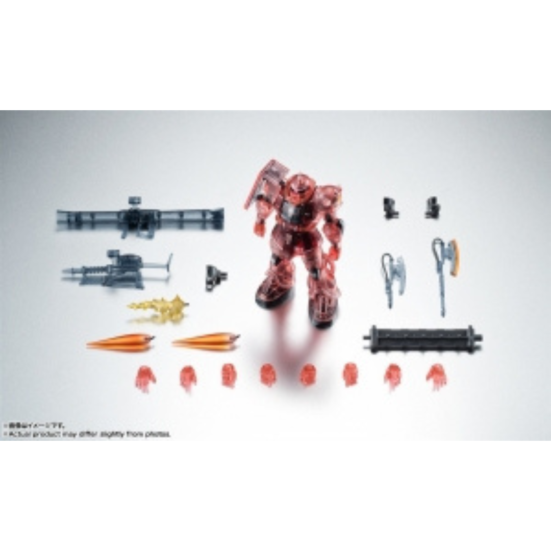 [Venue Special Edition] ROBOT Tamashii Zaku ver. ANIME - Transparent Limited Edition - "Mobile Suit Gundam MS-06S"