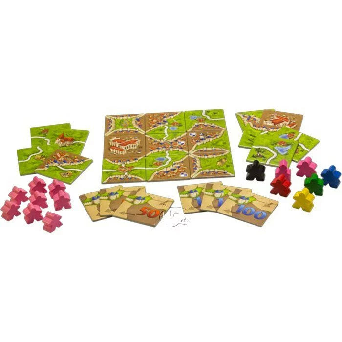 (Extended) Carcassonne 2.0 [1] Cathedral and Restaurant-Chinese version