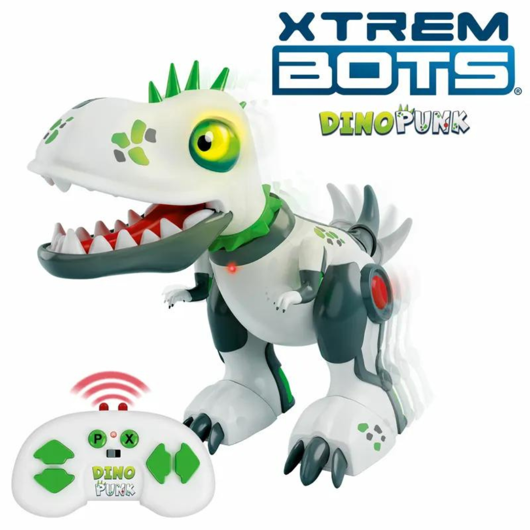 XTREM-BOTS 搖控機械人系列-瘋狂機器寵物  龐克小暴龍